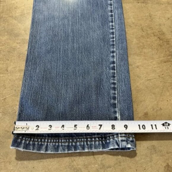 Vintage 90s Levi’s Silvertab Carpenter Faded Dark Wash Denim Blue Jeans 32 X 33 - Picture 3 of 13